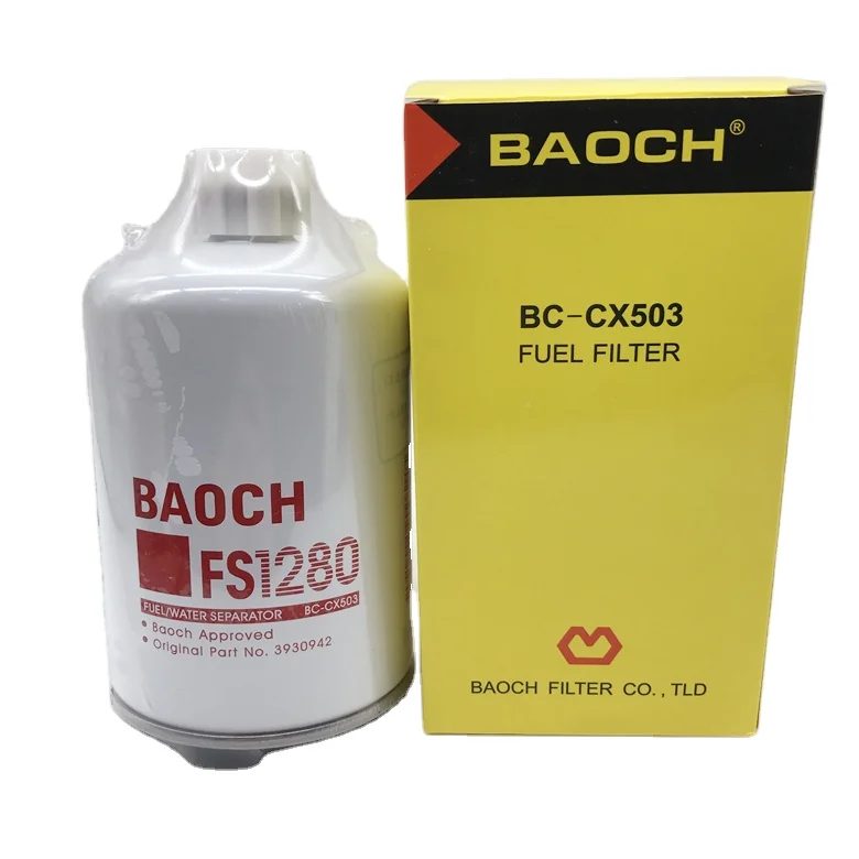 Топливный фильтр BAOCH SPIN-ON FS1280 P551329 11E170210 3903410S 6732716120 4093730 53C0051