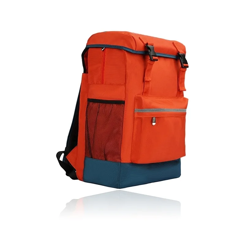 NEW 600D Nylon Comfortable Fabric Orange High Quality Backpack Fashion Multifunctional Large Capacity Travel Laptop Bag