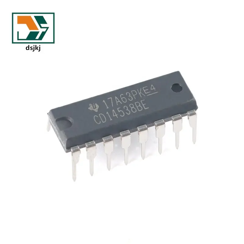 DianShengJiao Stock Original IC Chip bom services CD14538 Precision multivibrator chip CD14538BE