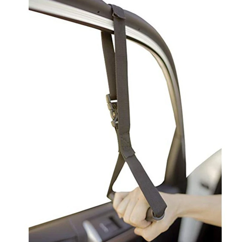 Automotive Standing Aid Adjustable Safety Vehicle Support Handle Portable Nylon Car Assist Device Handle Grip Strap