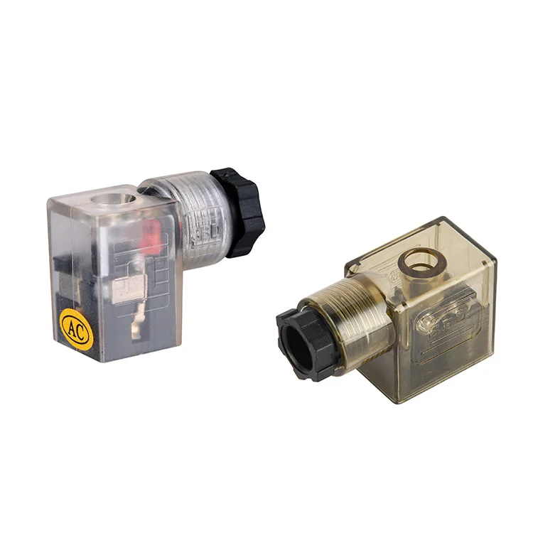 Magnetic Solenoid Valve Waterproof Micro Din Connector