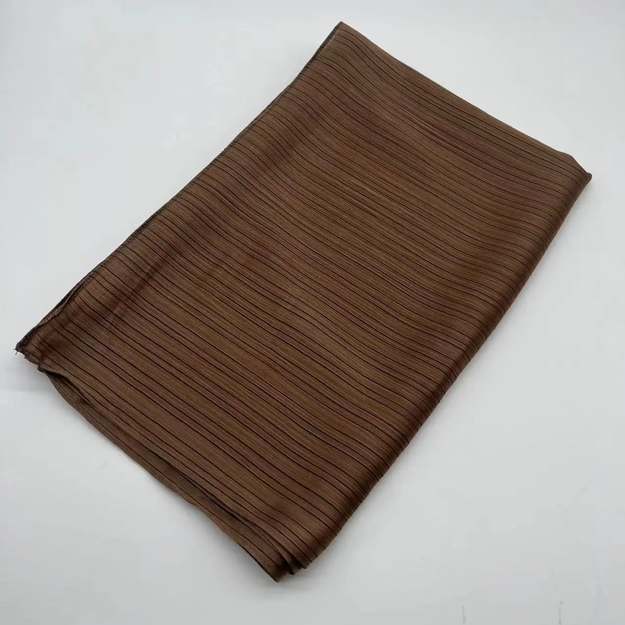 2024 New Stripe Textured Soft Silk Satin Hijab Scarf Muslim Women Shawl Long Wrap Dubai Headscarf Crepe Satin hijabs scarfs