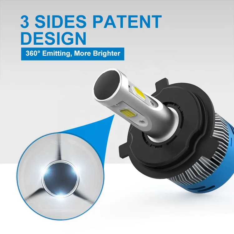 Motorcycle Led Head Light M3MAX H4 40W 4000LM