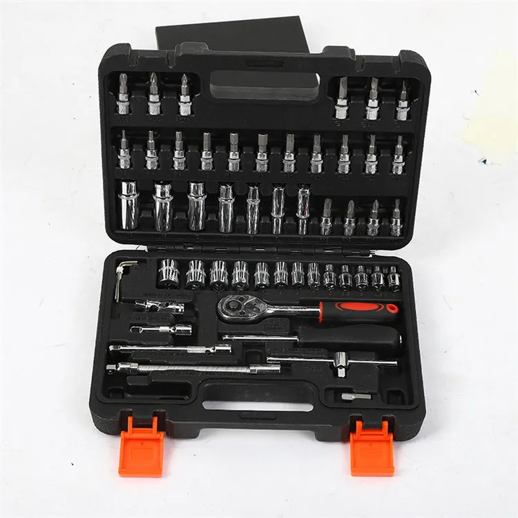Good Quality Complete Functions 53pcs Tool Set Repair Mechanic Wrench Sleeve Set Kit Hand Tool