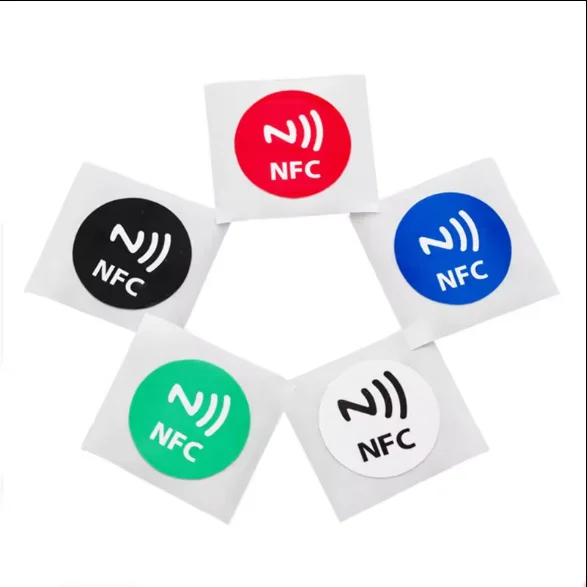 Заводская цена пользовательский размер и форма HF QR RFID наклейка