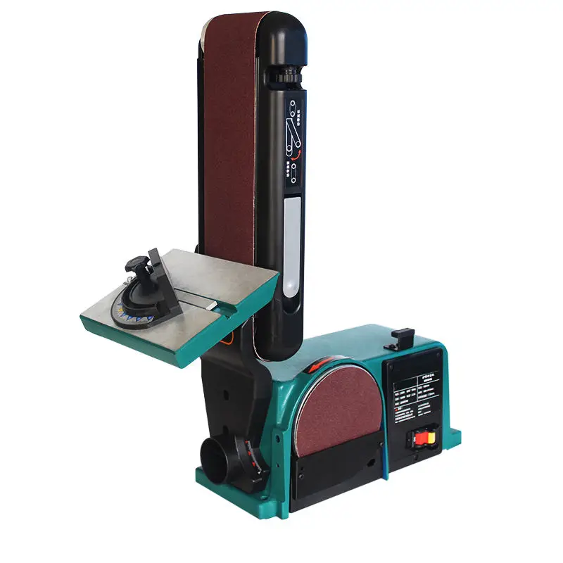 DIY grade 370W Table sanding belt sanding machine 150*100mm 2 in 1 combination table sanding machine
