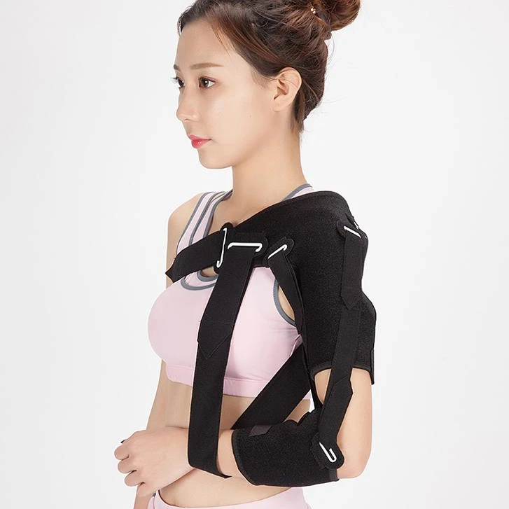 Physical  stability orthopedic back  elbow shoulder brace immobilizer belt sling support for arm posture fixed