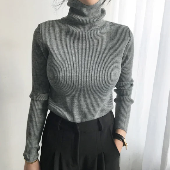 Runwaylover E236 сексуальный зимний свитер с воротником-стойкой, новый дизайн