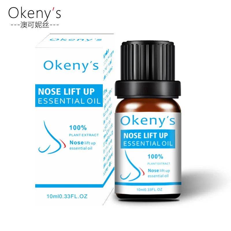 Okeny's 10 мл натуральный растительный экстракт для коррекции формы носа уход за носом восстановление костей масло подтяжки Волшебная Сыворотка