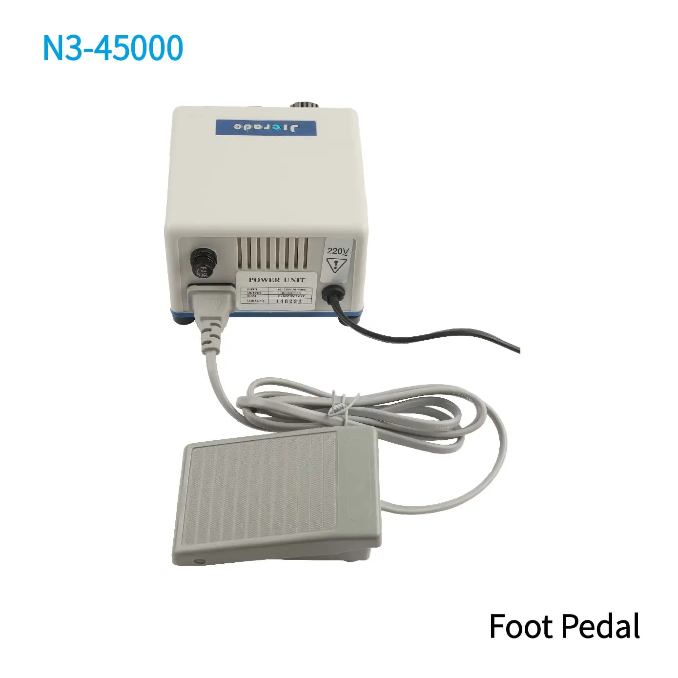 45000RPm High Speed variable two rotation Jewellery Polishing Nail Drills Pedicure Electric File Kit