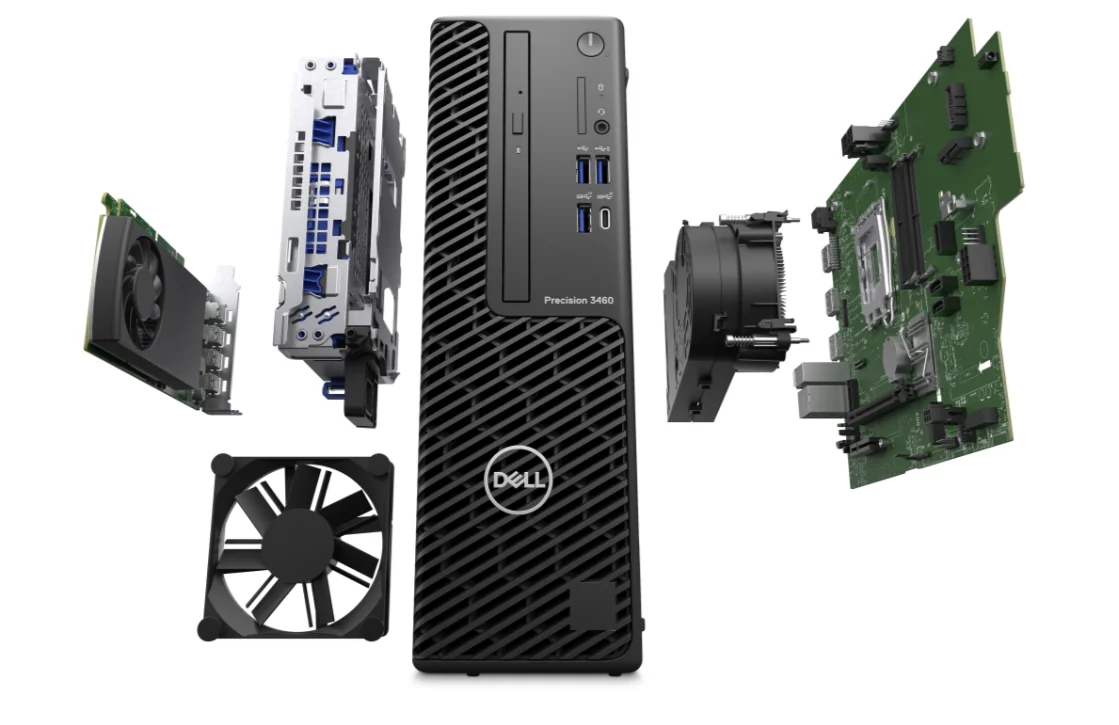 T3460 Precision SFF Workstation Desktop I5-13500/8G/2T/integrated graphics/260W Tower Workstation