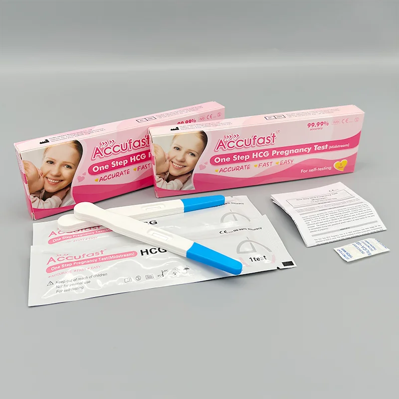 One Step Fertility Test Quick HCG Pregnancy Test Kit Home HCG Test Kit  Direct from High Quality Factory