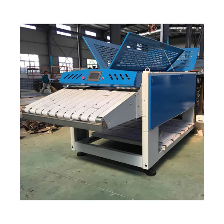 Factory Price Wholesale Big Laundry Stainless Steel 4500*2150*1350Mm Laundry Equipment Folding Machine for Hotel Factory