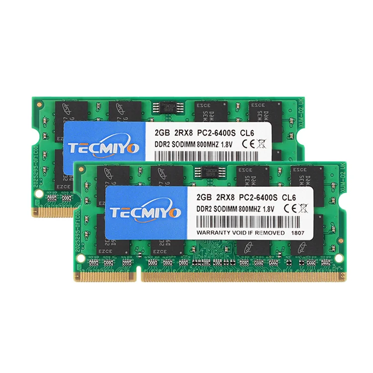 Ноутбук MEMORIA RAM память 2GB PC2 6400S DDR2 SO DIMM ноутбук