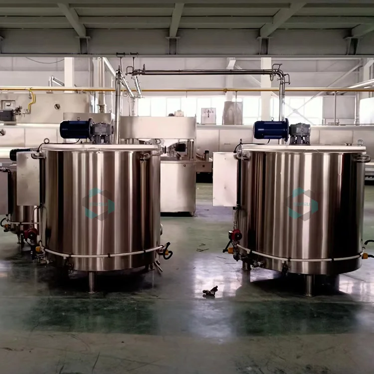 Gusu Factory Price and Easy Operate Stainless Steel Chocolate Tank Storage Tank