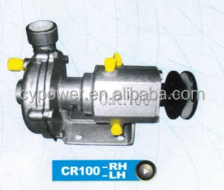 CHUANGYUAN Made in China green silver electric power water pump spare parts for ships engine