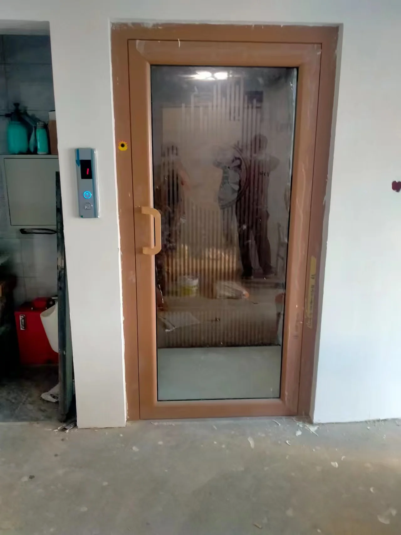 electric cheap pasaenger indoor modern home elevator lift hydraulic home villa elevator with security gear