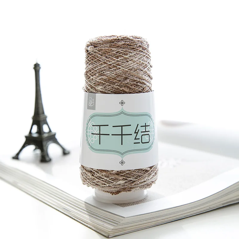 
Yarncrafts decorative knitting Slub acrylic Thread blended fancy Texture yarn for 7.5NM 