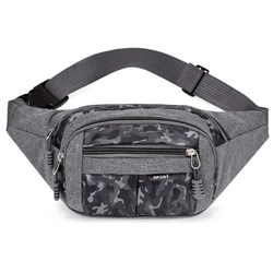 Fashion women chest bag Wholesale women ultra-light fanny pack High quality camouflage color waist bags for shopping running