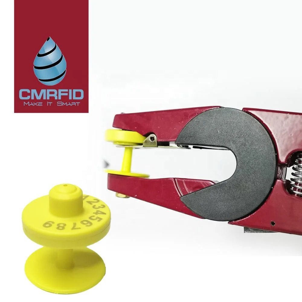 CMRFID Rfid-Пробойники для ушей из алюминиевого сплава, универсальные аппликаторы для ушных бирок, инъекционный пистолет