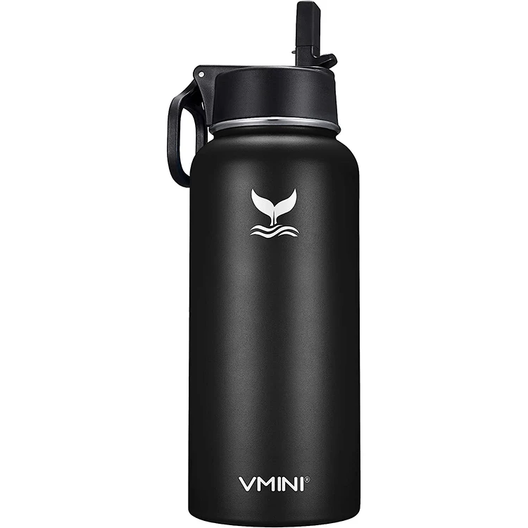 2023 new products 600ml Gym water bottle with magnetic phone holder stainless steel water bottle with magnetic cell phone holder