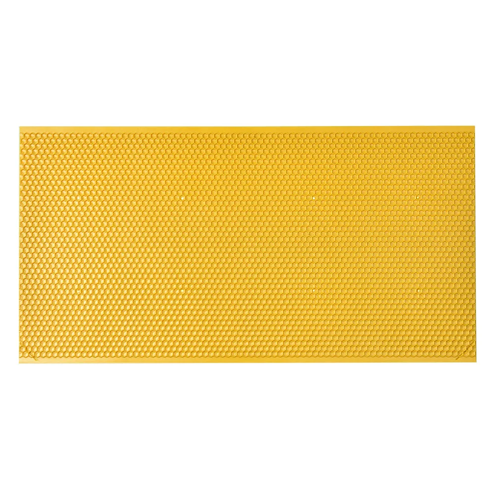 Beehive Foundation Sheet Plastic Portable Honeycomb Sheet Nest Foundation Sheet Bee hive Equipment Fit Deep Frame Black