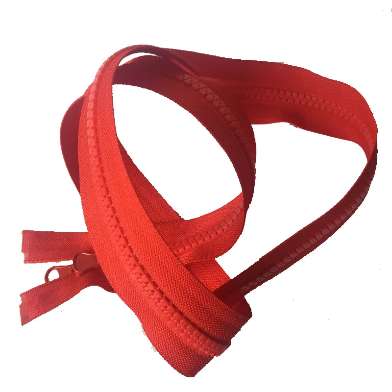 open end #5 resin zip 80cm Coat Zipper