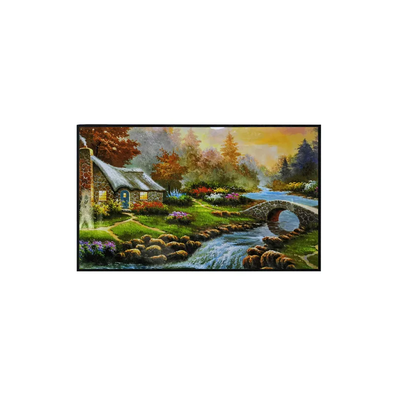 Factory Wholesale Wall Hanging Decorative Electric Heating Painting Graphene Wall Heating Convection Crystal Model