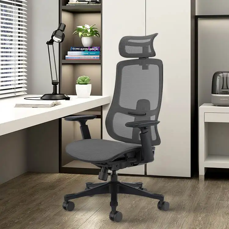Big Boss Rotated Mobile SIHOO Home Office Chair Mesh Style Metal Swivel Arm Rest for Locking Furniture Comforter in Pakistan