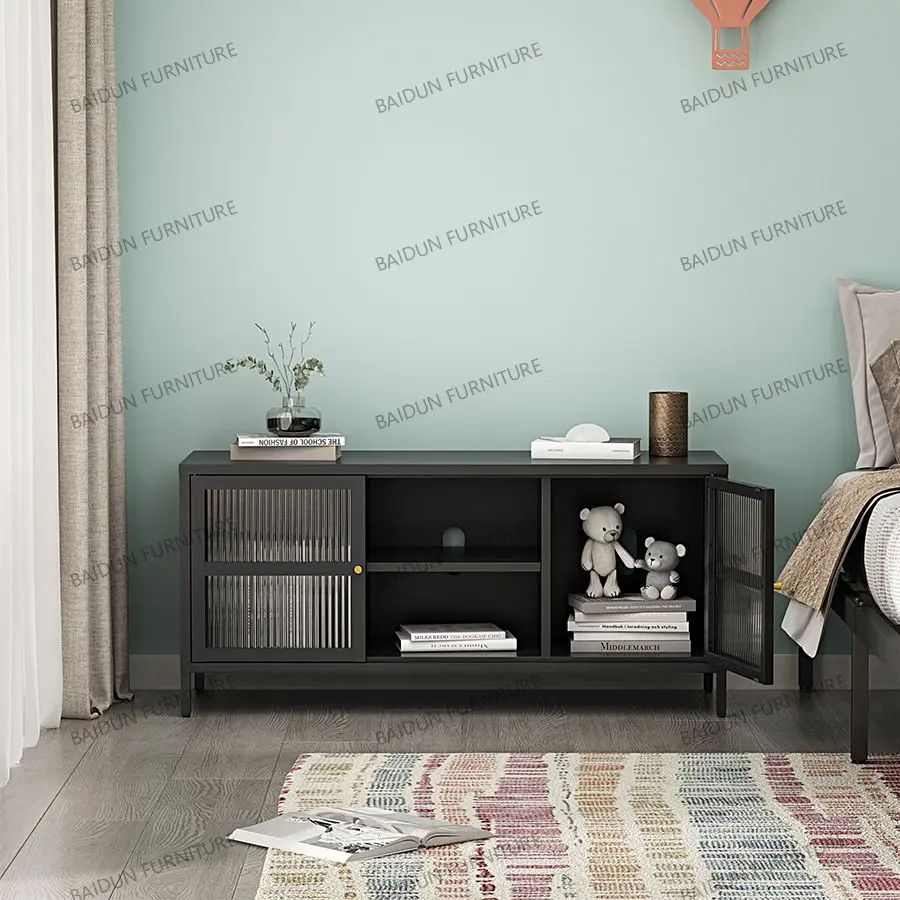 metal living room cabinet wholesale home metal furniture sideboard nightstand tv cabinet TV stand Table Cabinet