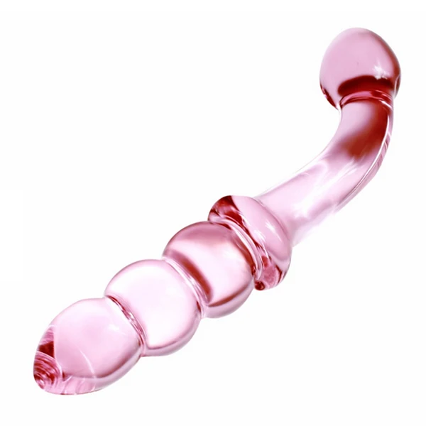 
Crystal women g spot massager sex toy glass dildo for vagina and anal plug 