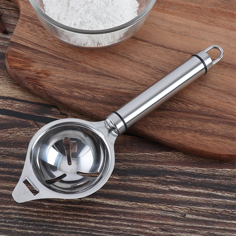 kitchen gadgets tool Stainless steel separator egg divider Egg white yolk filter