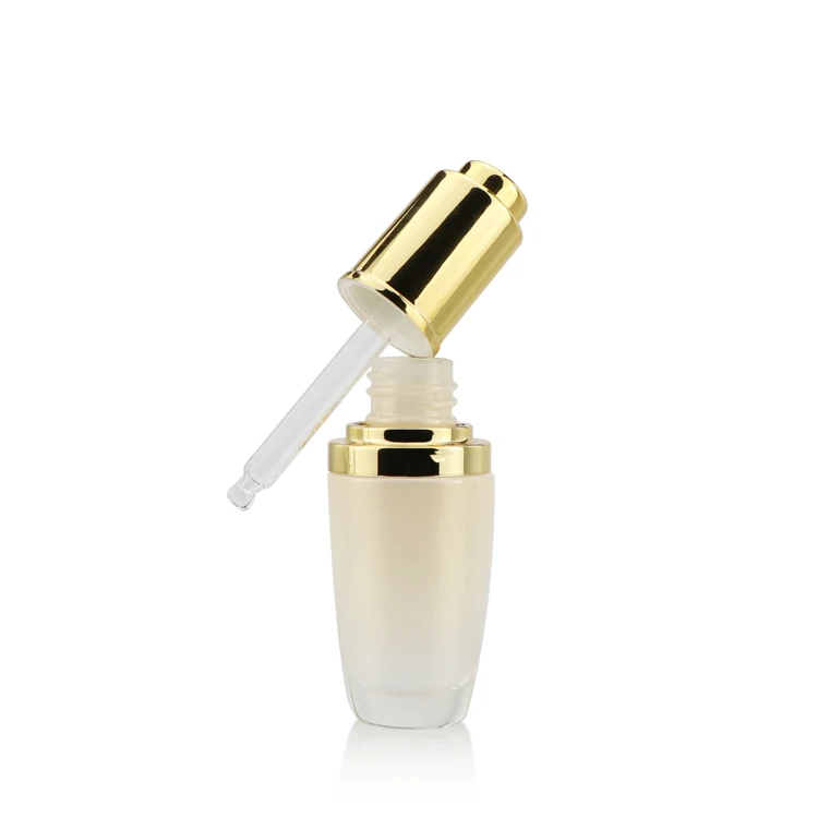 Cosmetic packaging luxury gold cosmetic containers set 50g glass cream jar 100ml 120ml bottle jars