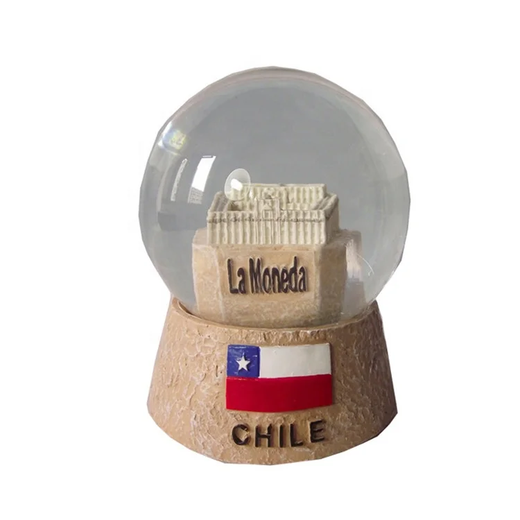 wholesale musical christmas snow globe customized resin snow globe with music