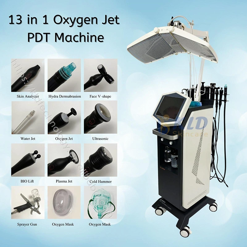 Oxygen Jet Peel Cleaning Oxygen Facial For Acne Improve Uneven Pigmentation Skin Tightening Machine