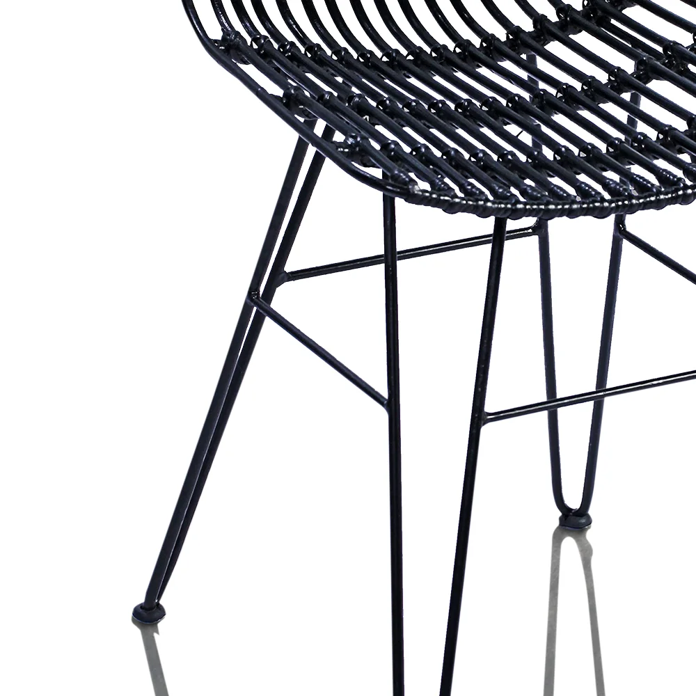 The Original Rattan Chair By Mulya Rattan Leg Frame Combination Made Of High Quality Steel And Sturdy To Sit On Ready Wholesale