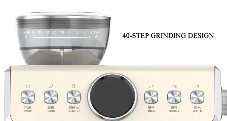 Italian 20 Bar Pump Kitchen Cappuccino Expresso Coffee Powder Espresso Coffee Machine Maker For Home