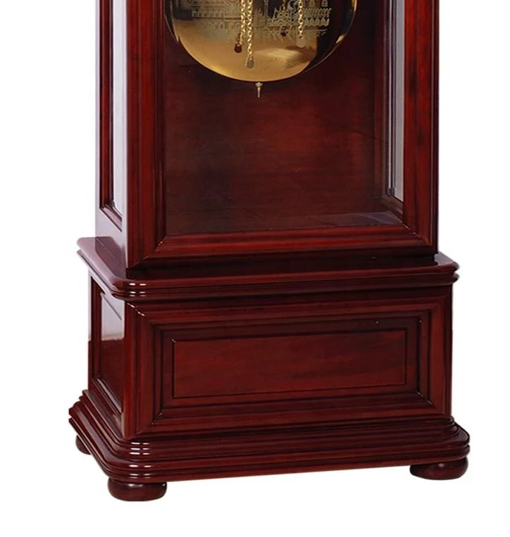 Pendulum Wood Traditional Floor Clock  Makes a Great Housewarming or Birthday Gift Chimes Every Hour with Westminster Melody