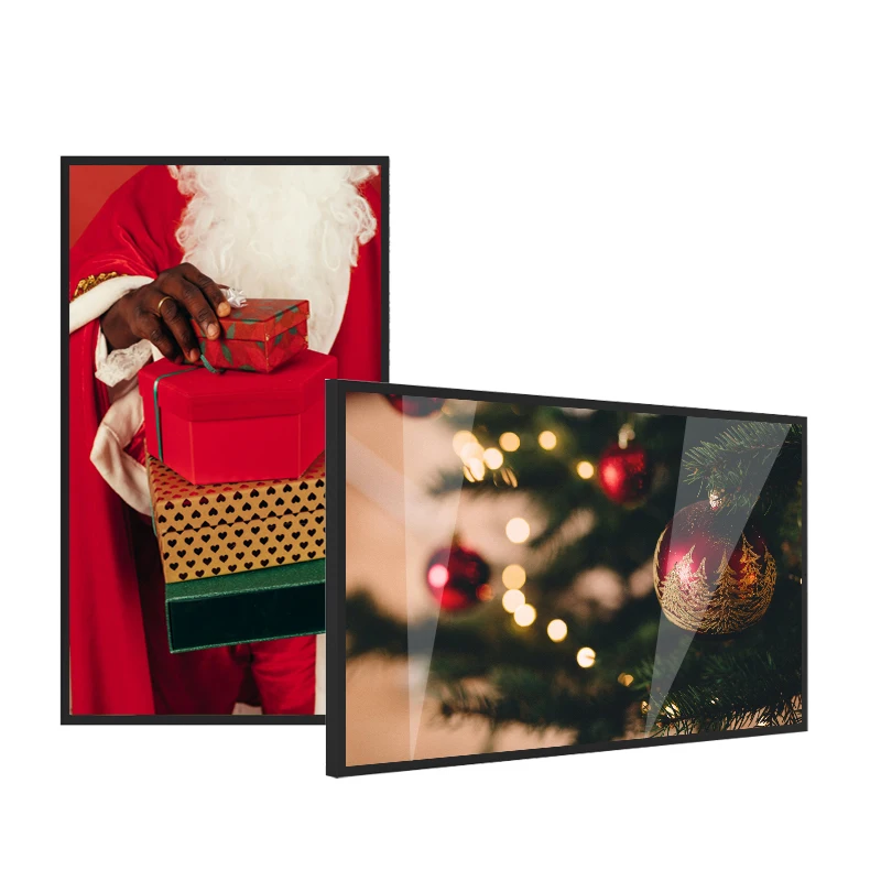 Wall Mounted Optical Bonding 55 inch IP67 Waterproof AR Outdoor TV Advertising Digital Signage High Brightness SDK LCD Display