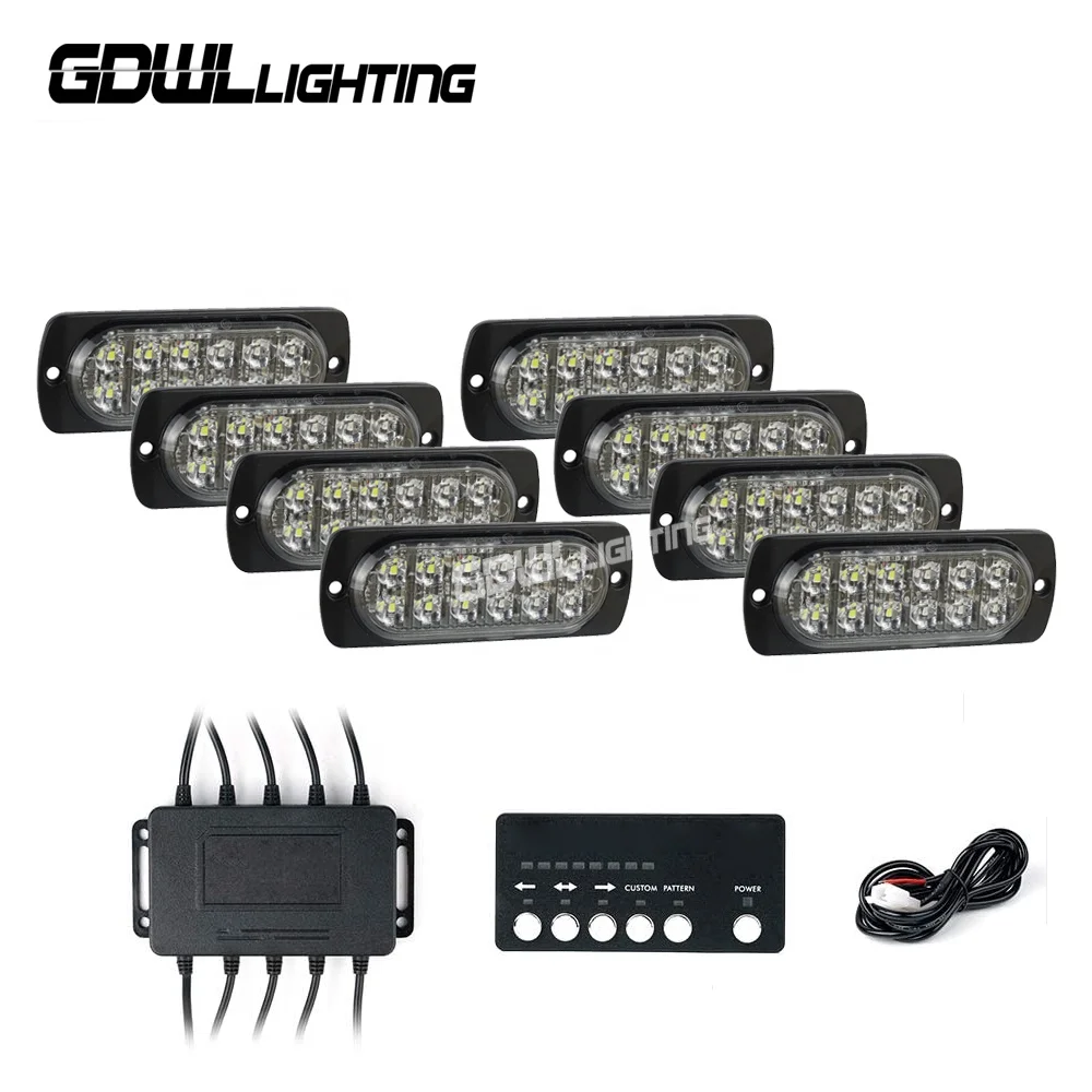 ECE R10 Led Truck Rear Lamp Led Warning Trailer Truck Lights 24V Rear Side Lamp