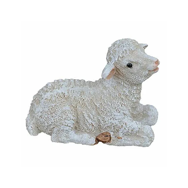 Resin Decor yard Mini Simulated Sheep Figure