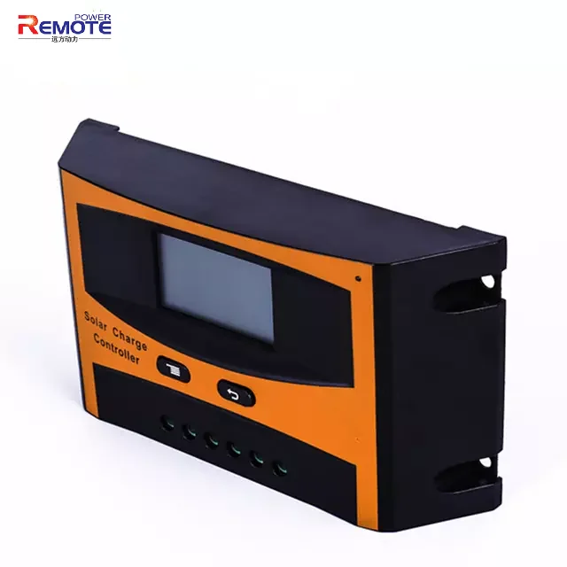Remote 12v 24v 48V 60A solar charge controller PWM controller for solar energy system use