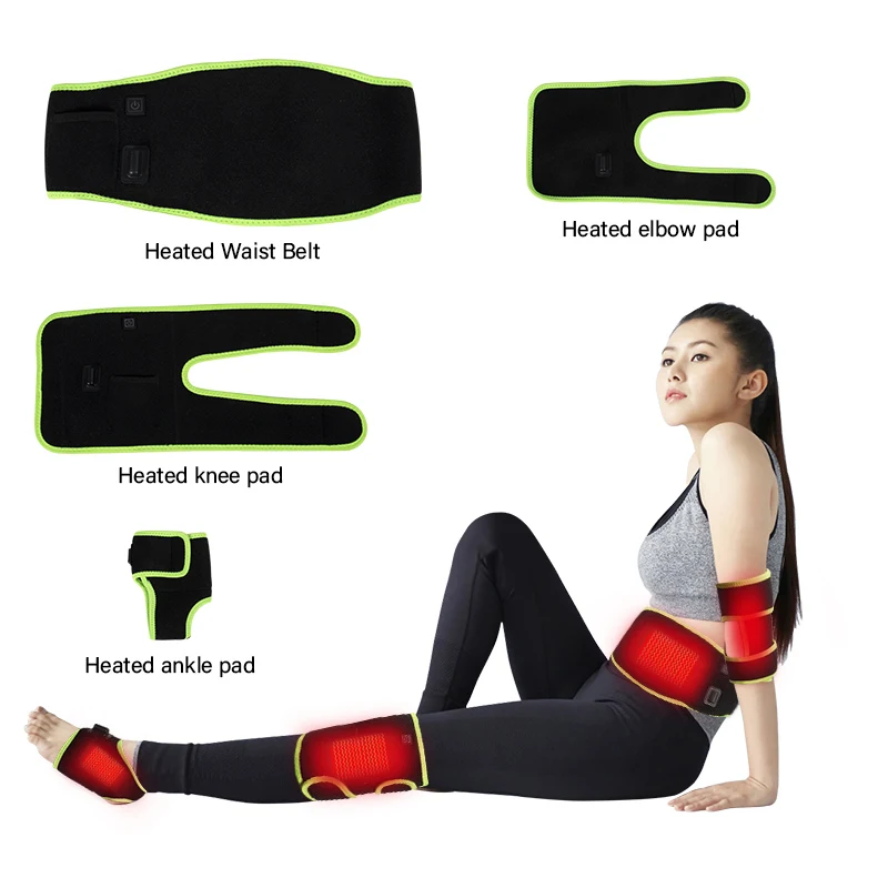 Self Heating Lumbar Waist Support Belt carbon fiber heating pad Back Brace Waist Support Protection Belt For Men Women
