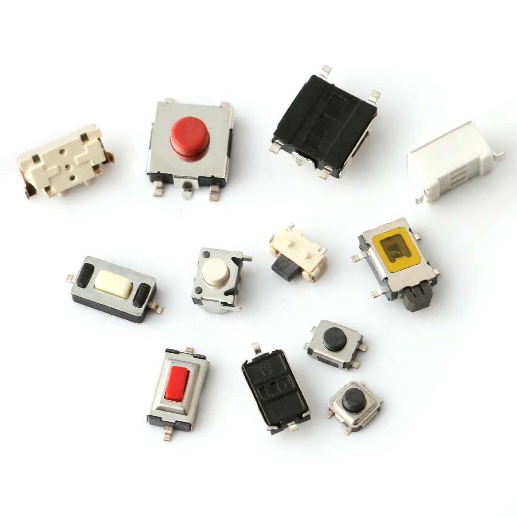  Тактовый переключатель Smd кнопка питания боковой тактовый 12x12 мм 4x4