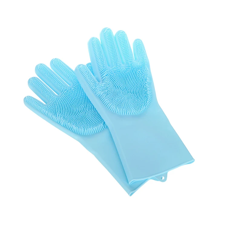 
Silicone Cleaning Bath Dog Cat Horse Massage Brush, Pet Grooming Silicon Hand Gloves 