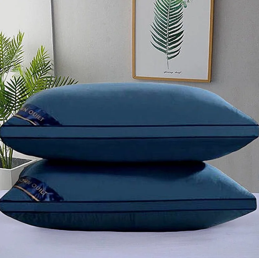 Hilton Hotel five-star Hotel Apartment Pillow core Feather Velvet Pillow core Protection Cervical Single Pillow