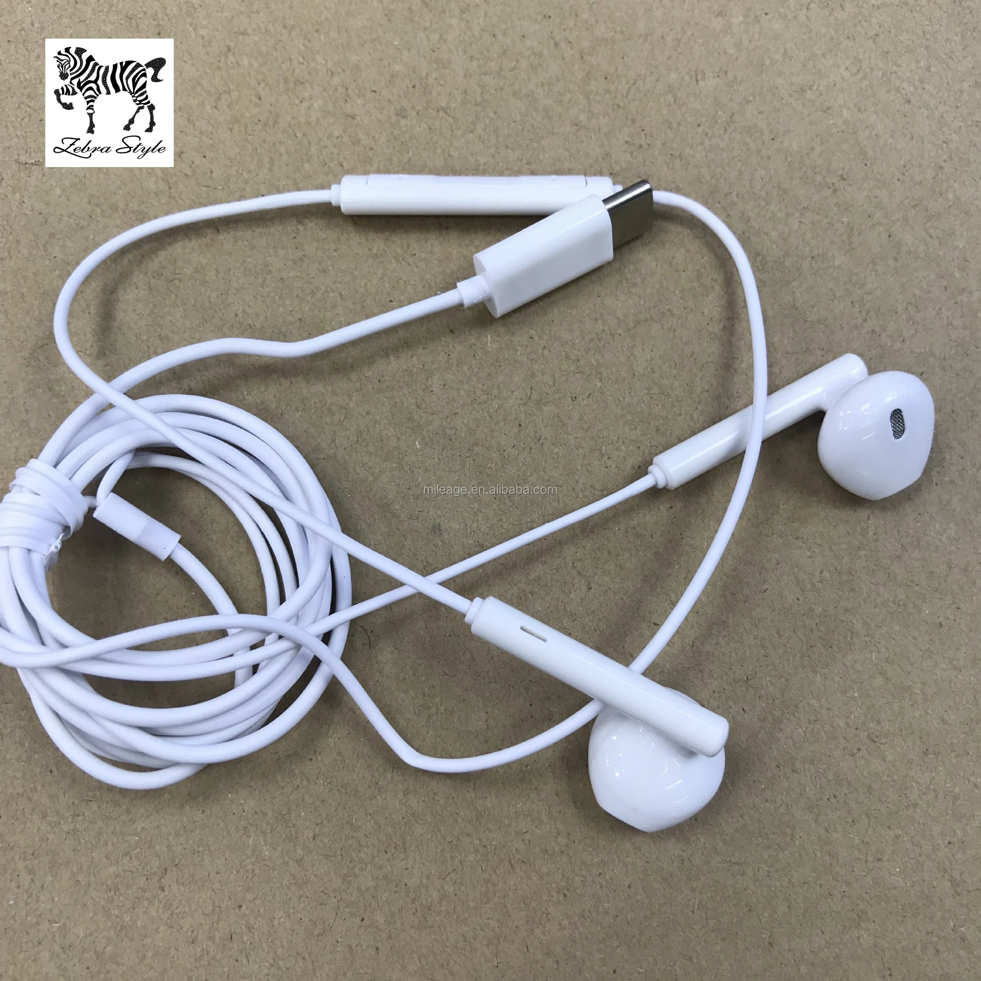  Высококачественные проводные наушники типа c C с микрофоном для Huawei P20/P20 Pro