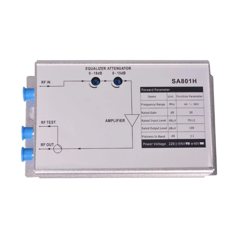 RF amplifier CATV  high power amplifier Indoor Bidirectional Amplifier