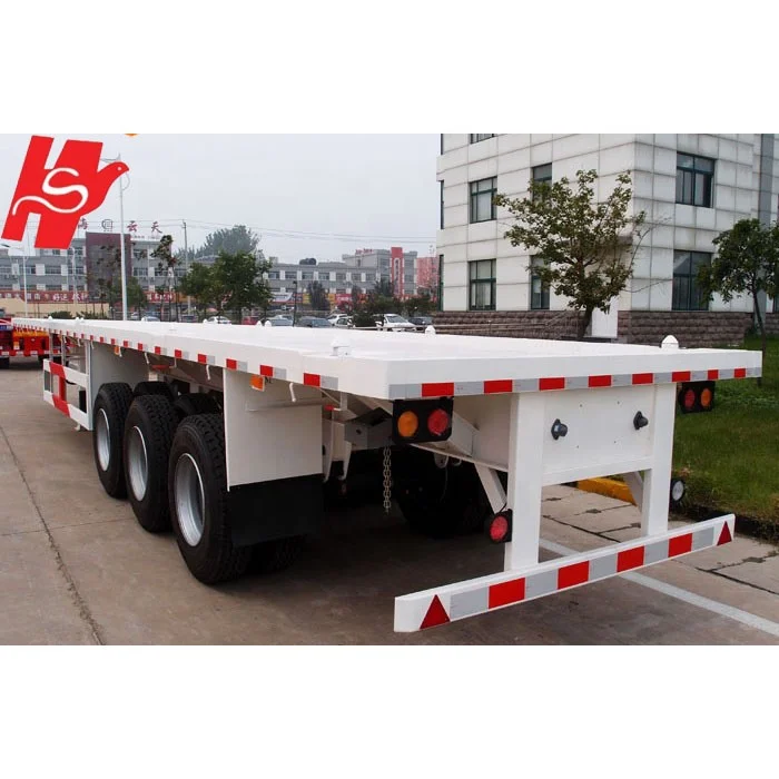  Горячая Распродажа трехосный/4 оси Heavy Duty 28 футов 40Ft 45Ft контейнер бортовой полуприцеп