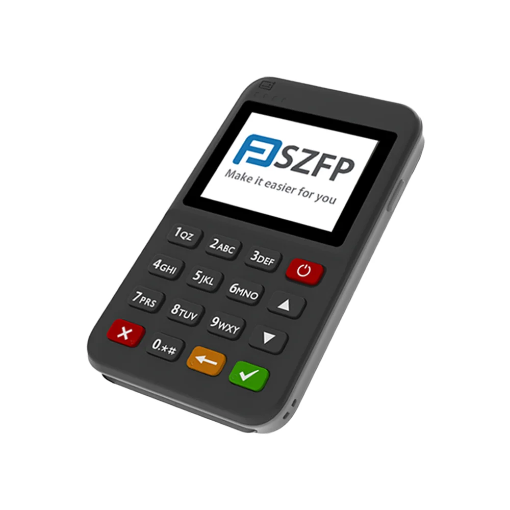Ручной Pos-аппарат FP9312 Pos система для продажи небольшой и удобный с кард-ридером